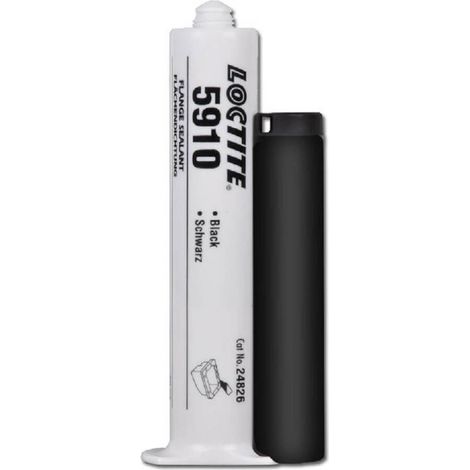 Loctite SI 5910 BK 50 ml, silicone nero resistente all'olio per la sigillatura di giunti flangiati, resistente al movimento del giunto
