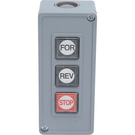 Bouton poussoir de commande, boîtier de contrôle auto‑réarmant 250V AC TPB‑3, interrupteur pressoir pour station électrique. (1/5)