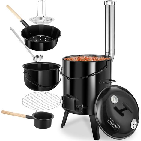 Cuisine de campagne Rocket, 17 l, 5 en 1, accessoires inclus -