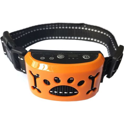 Collier anti-aboiement pour chien Dispositif anti-aboiement excessif Formation anti-aboiement sre, inoffensive et humaine