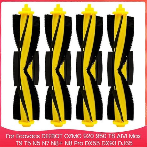 Hauptrotationsbürste für Ecovacs DEEBOT OZMO 920 950 T8 AIVI Max T9 T5 N5 N7 N8+ N8 Pro DX55 DX93 DJ65 Staubsauger (1/5)