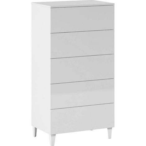 Cassettiera - Bianco 40x61x117h cm (1/8)