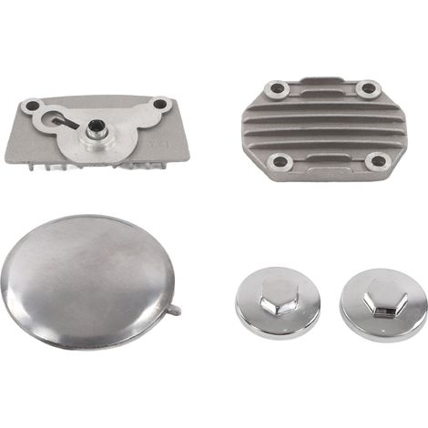 Culasse aluminium 5 pièces pour moto 70cc 90cc 110cc, kit joint de culasse pour quad ATV et dirt bike, couvre-culasse en alliage, pièces moteur (1/5)