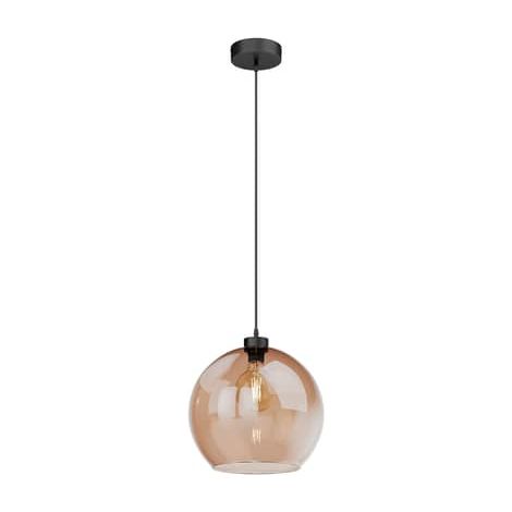 [GEBRAUCHT] B-Ware Euluna Hängeleuchte Cubus Deckenlampe Deko Pendelleuchte E27 1 Flammig Bernst371