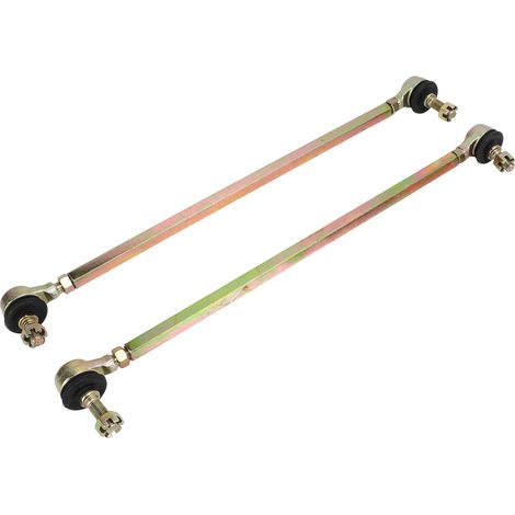 Kit de biellettes de direction avec rotule (1 paire) de 330 mm pour quads 50cc, 70cc, 90cc, 110cc, 125cc, 150cc, 200cc et 250cc. (1/5)