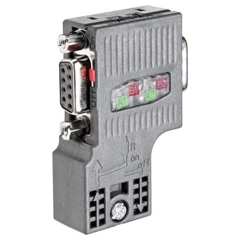 Siemens SIMATIC DP Conector PROFIBUS RS 485, Fast Connect, con conector PG, 90°, 6ES79720BB520XA0
