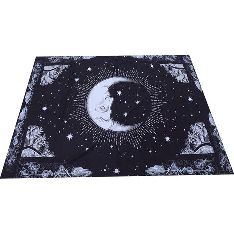 Tenture Murale à Accrocher avec Motif Lune - Décoration pour Salon et Chambre (230 x 180 cm) (1/5)