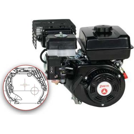 Kompletter Benzinmotor ZBMK210L11 ZANETTI horizontale Zapfwelle auf Nockenwelle