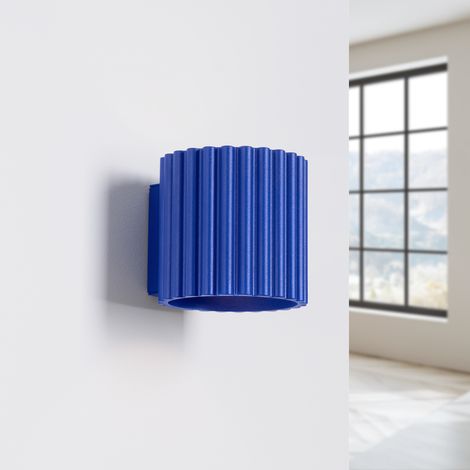 Lampada da parete Aura 1 G9 Ultramarine ALU Sollux SL.1811 (1/3)