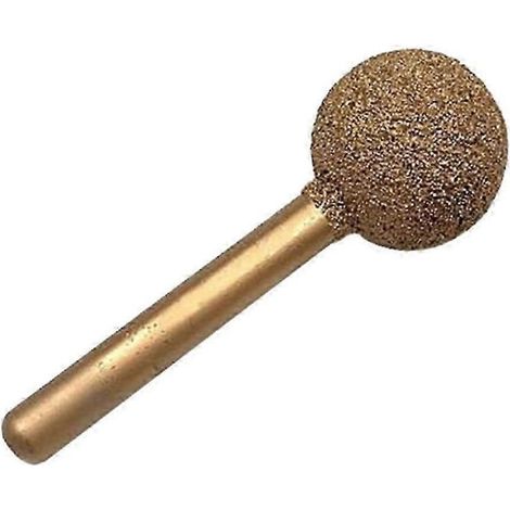 Têtes de forage diamantées sphériques pour outils rotatifs-12mm 100 Grit (1/5)