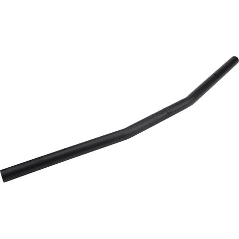 Guidon Moto Rétro Noir 25mm/1 Pouce Barre Universelle Noire (1/5)