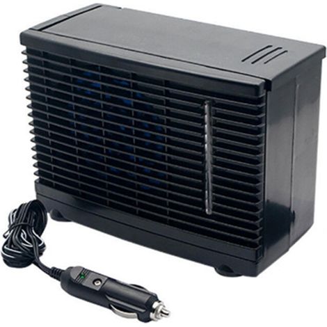 Ventilateur de refroidissement pour véhicule 12 V, climatiseur évaporatif automatique, 20 x 18 x 15 cm, 12 V CC, 30 W, refroidisseur multifonctionnel pour petites voitures (1/5)