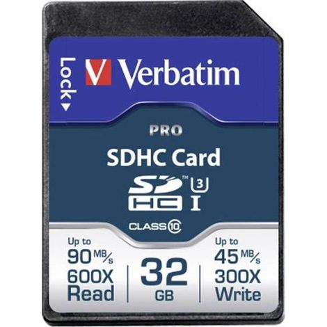 Verbatim SD Card 32GB Premium SDHC UHS-I Class 10 600X (47021) (1/4)