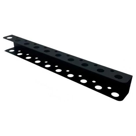 Soporte de herramientas de pared,Soporte para alicates de 40 cm,Soporte para destornillador de 40 cm,Acero al carbono,Color negro (1/5)