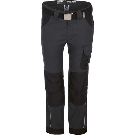Pantalon de travail imperméable multipoche Puma Work Wear Noir / Anthracite 50 (1/4)