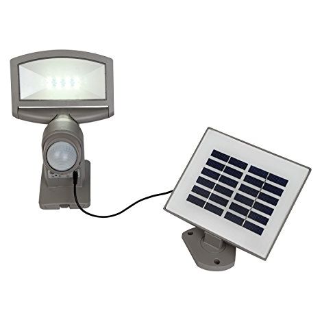 Eco Light lampada solare Au enwand Sunshine, con pannello solare, sensore di movimento, girevole e orientabile, IP44 P 9016 si [Classe di efficienza energetica A] (1/4)