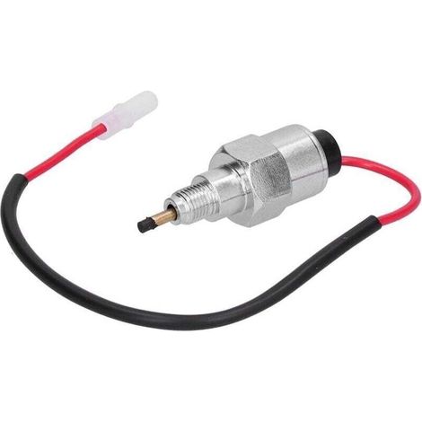 Solénoïde D'arrêt de Carburant, Accessoire de Moteur de Remplacement de Solénoïde pour 692094 807664 BS 692094 D1 FSL90 0009 B1692094 (1/4)