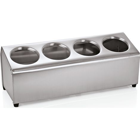 Besteckbehälter, Besteckbehälter Gastro für 4 Besteckköcher (1/2)