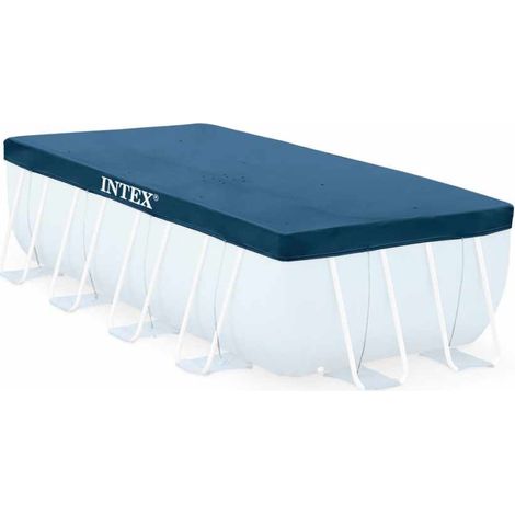 Cobertor piscinas Intex 28037 universal elevadas rectangulares 398 x 184 cm (1/2)