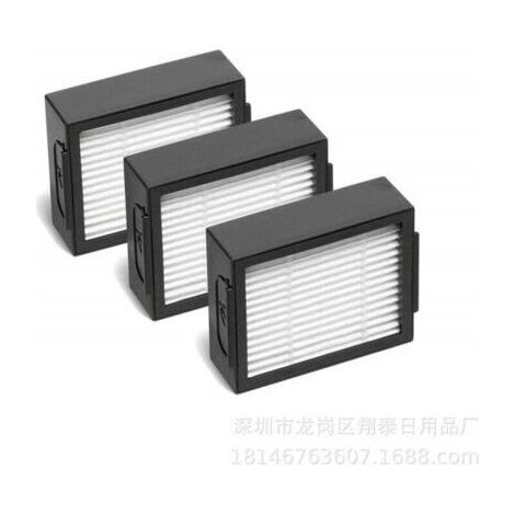 3 Pack Remplacement Filtres avec iRobot Roomba i & e i1 i3 i4 i6 i7 i8 e5 e6 + J7 (Non pour J7+) Pièces de Rechange pour Aspirateur Accessoires (1/4)