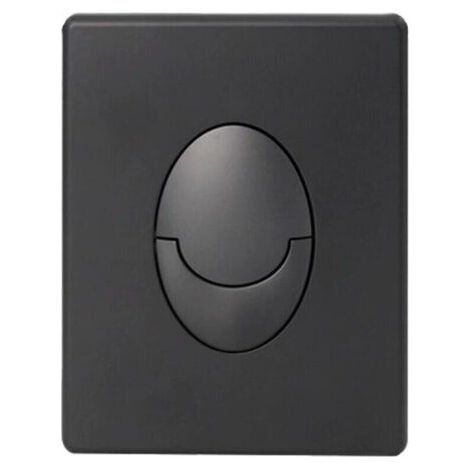 Compatible avec GROHE Skate Air - Panneau de recouvrement du réservoir (économie d'eau, fonctionnement à 2 volumes et démarrage et arrêt, surface durable) / 38505KF0 noir
