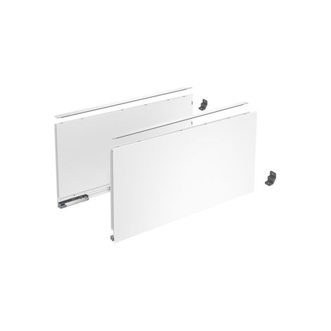 Profilo laterale del cassetto AvanTech YOU, altezza 251 mm x NL 400 mm, bianco, destra e sinistra - HETTICH - 9353411