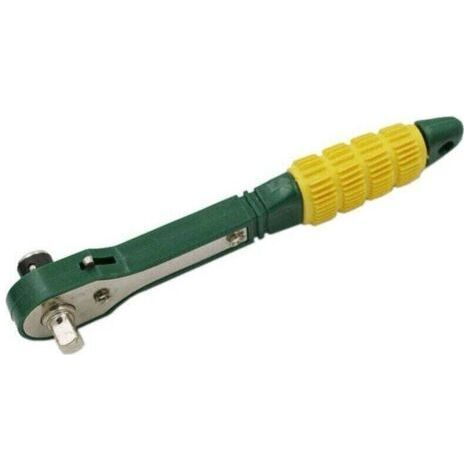 Ratchet Torque Wrench 1/4 Mini Hex Ratchet Wrench with Double Head for Repairing Bicycle or Other Vehicles (1/4)