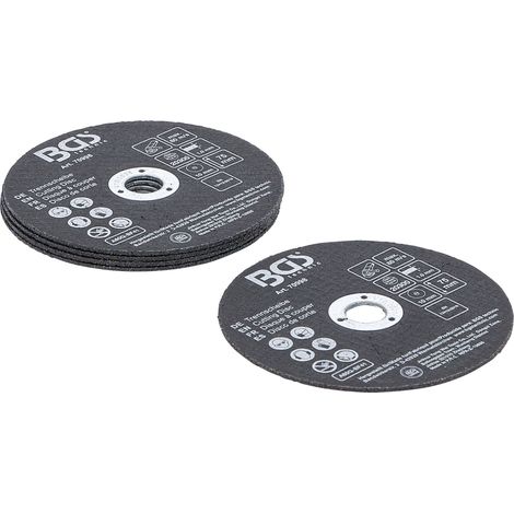 Serie di dischi da taglio per acciaio inox Ø 75 x 1,0 x 10 mm 5 pz. (1/3)