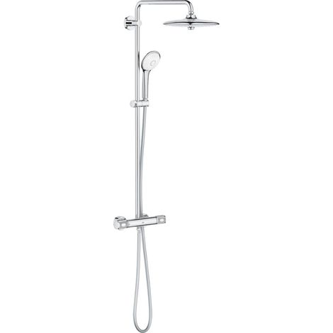Euphoria System 260 Duschsäule mit Thermostatmischer, Chrom (27615002)