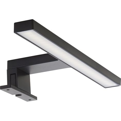 SOTECH LED Aufbauleuchte SKY neutralweiß Badleuchte 300 mm (4000K) 230V / 5W schwarz (1/4)