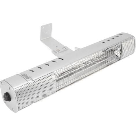 Chauffage d'appoint électrique suspendu, étanche à la poussière et à l'eau, infrarouge, en fibre de carbone, 1000 W, prise européenne 220 V (1/5)
