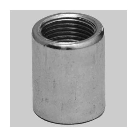 MANICOTTO FEMMINA/FEMMINA ACCIAIO  1/4     MADE IN ITALY