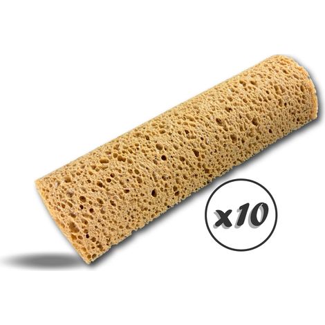 Balai épongeur avec recharge Essorage par levier 280 mm - Quantité x10 - Recharge pour balai épongeur