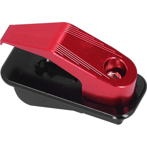 Support Moto Avant Crochet Rangement Aluminium Alliage VTT Électrique Rouge (1/5)