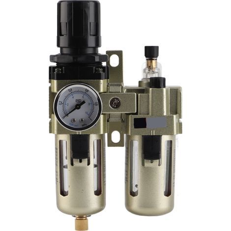 1pc AC3010-03 Aluminum Alloy Compressed Air Pressure Regulator Moisture Trap Water Filter 3/8" – Industrial Replacement Part, High Quality, Professional Use (1/5)