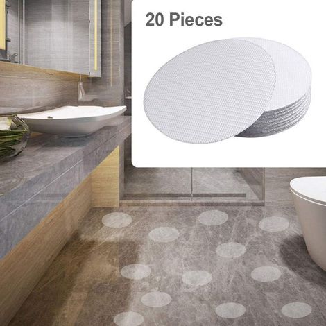 Confezione da 20 adesivi antiscivolo bagno tappetino per doccia trasparente di sicurezza anti-slip (1/5)