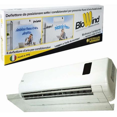 Déflecteur pour climatiseur à soufflerie L690xH50xP250mm