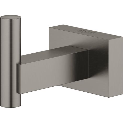 GROHE 40 511 AL1 ESSENTIALS CUBE Percha Colgador Grafito Cepillado - ref: 40 511 AL1