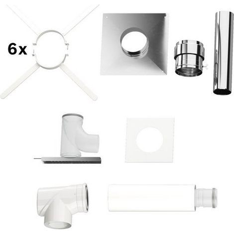 Grundbausatz C93x, d:110/160 Edelstahl