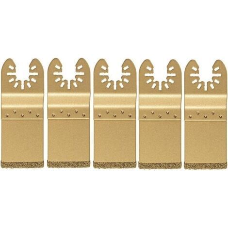 FENOPLASTICALame de Scie DiamantéE Oscillante Universelle 5 PièCes/Ensemble pour la LibéRation Ajustement Lame Multi-Outils Coupe Dics (1/5)