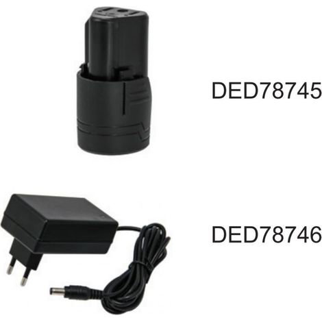 DEDRA 1,5 Ah 12 V Akku für DED7874 Werkzeug – Lithium-Ionen
