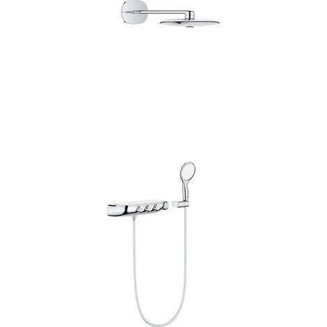 Colonne de douche Rainshower chromé pour SmartControl en saillie/encastré (1/2)