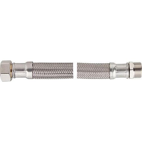 Flexible tressé KTW-A inox L 500 mm 3/4" femxmale (1/2)