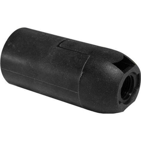 Alcapower Blister 10 pz Portalampada E14 Nero, Corpo in PET ritardante di fiamma con contatti in rame, Tensione 250V Corrente 2A - Alta qualità (1/2)