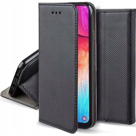 Custodia per SAMSUNG GALAXY J5 J500 CHIUSA INTELLIGENTE CON MAGNETE NERA + VETRO (1/5)
