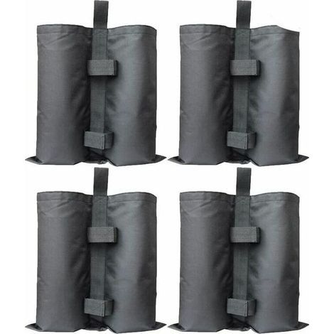 Paquet de 4 Poids de Sable Gazebo, Poids Lourd, qualité Industrielle, Poids Lourd, Poids pour Les Jambes, Poids pour Jambes, tentes Pare-Soleil, Parasol (1/4)