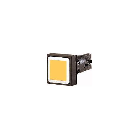 Bouton-poussoir jaune à accrochage EATON Q25DR-GE