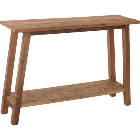 Console en bois recyclé naturel - naturel (1/5)