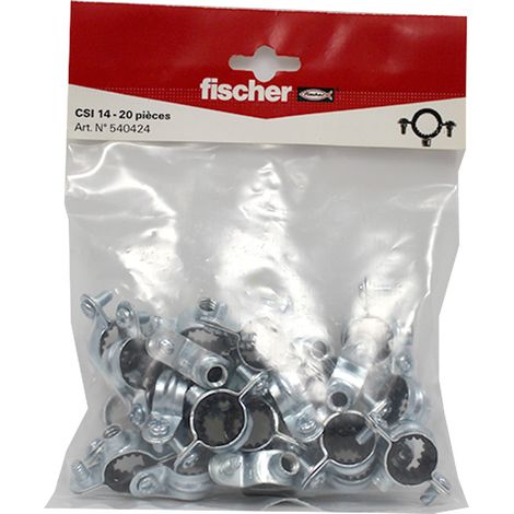 20 colliers simple isophonique 7x150 Ø14 - Fischer (1/3)