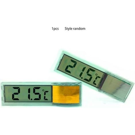 Submersible Fish Tank Thermometer Aquarium Water Temperature Monitor Sensor, Random (1/4)